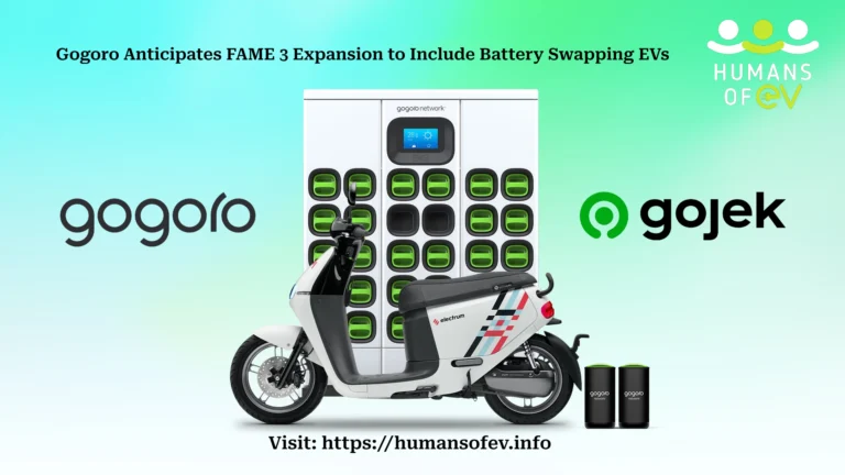 Gogoro Anticipates FAME 3 Expansion to Include Battery Swapping EVs