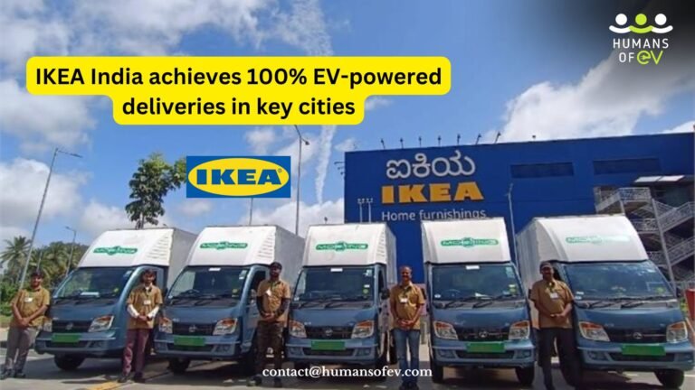 IKEA India achieves 100% EV-powered deliveries in key cities