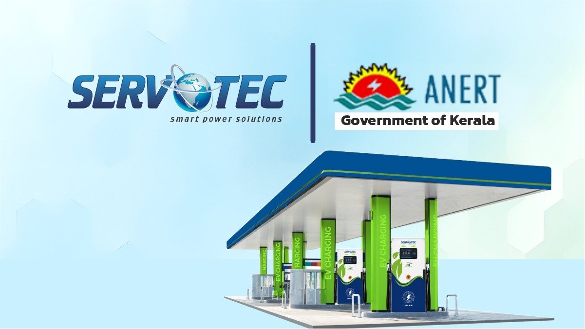 Servotech Power Systems to build 12 EV charging stations for Kerala Govt