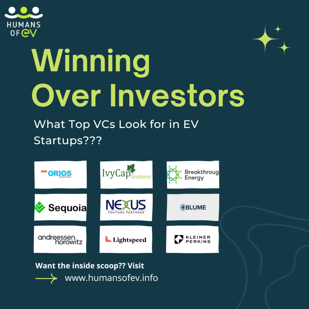 Winning Over Investors: What Top VCs Look for in EV Startups