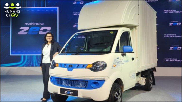 Mahindra Launches Electric Four-Wheeler ZEO for Commercial Vehicles