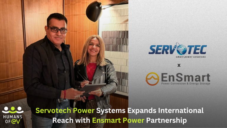 Servotech Ensmart EV Charging Partnership Expands Global Reach