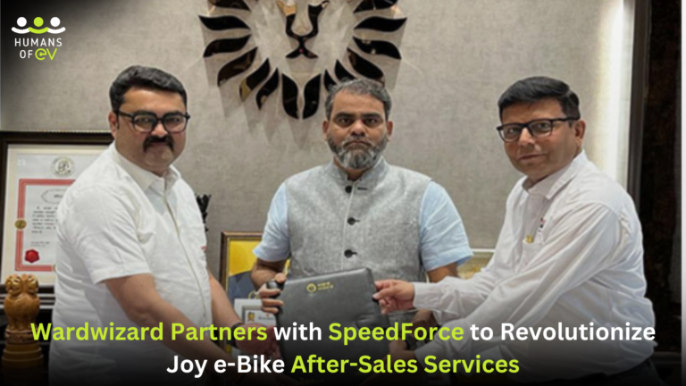 Wardwizard Partners with SpeedForce to Revolutionize Joy e-Bike After-Sales Services
