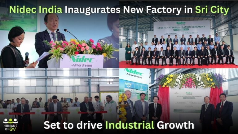 Nidec India Inaugurates New Factory in Sri City, Boosting Industrial Growth
