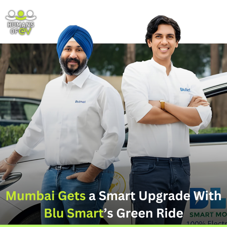 BluSmart EV cab services in Mumbai