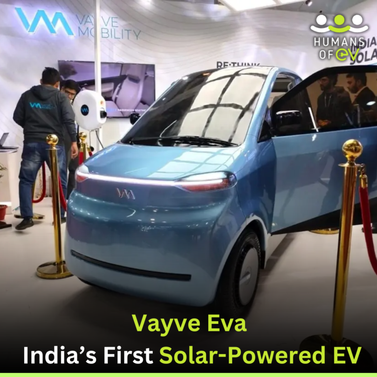 Vayve Eva: India’s First Solar-Powered EV