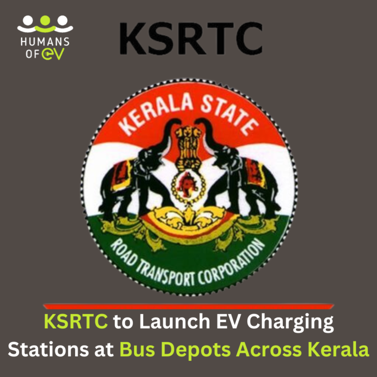 KSRTC to Launch EV Charging Stations at Bus Depots Across Kerala