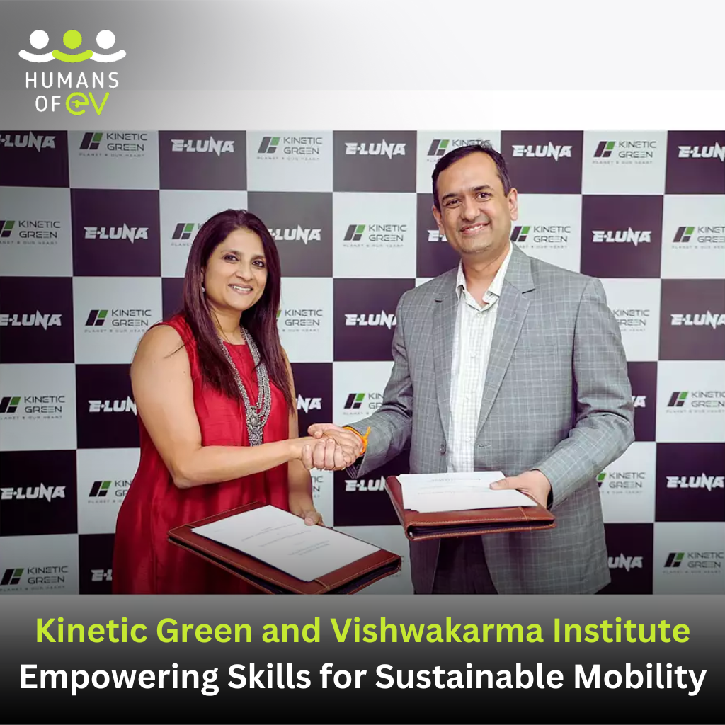 Kinetic Green partners with Vishwakarma Institutes to promote skill-based training, research, and innovation in AI and sustainable automotive technologies.