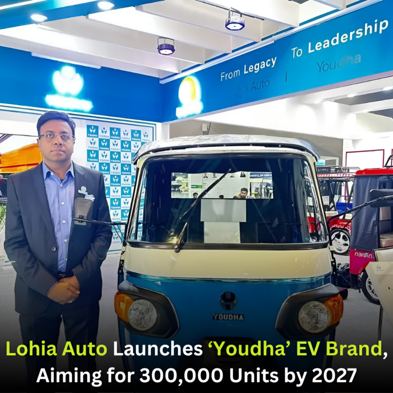 Lohia Auto Launches ‘Youdha’ EV Brand, Targets 300,000 Units by 2027