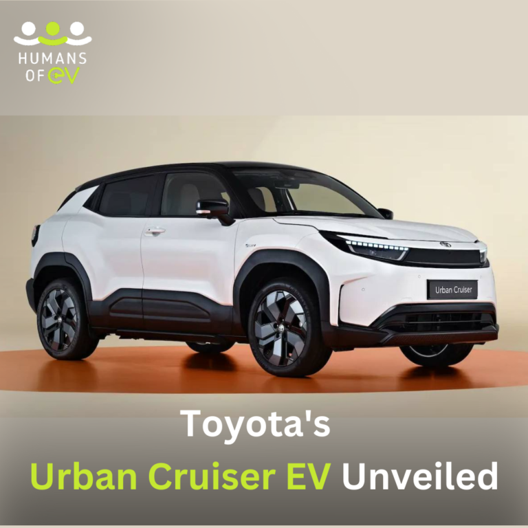 Toyota Unveils Urban Cruiser EV: Made in India, Built for the World