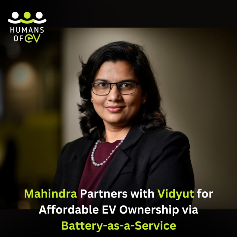 Mahindra Battery-as-a-Service for EVs