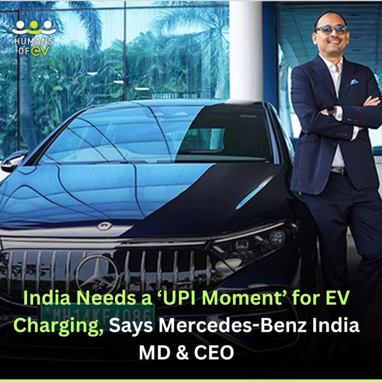 India Needs a ‘UPI Moment’ for EV Charging, Says Mercedes-Benz India MD & CEO