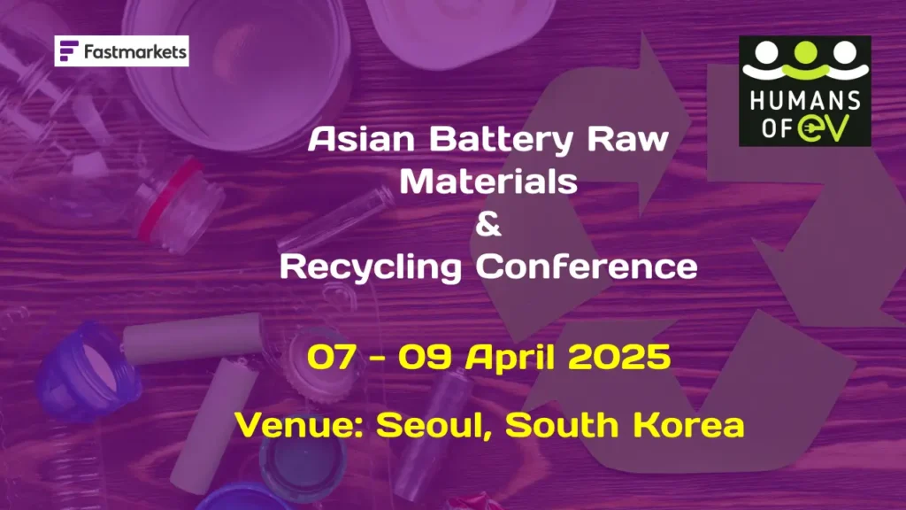 Asian Battery Raw Materials & Recycling Conference