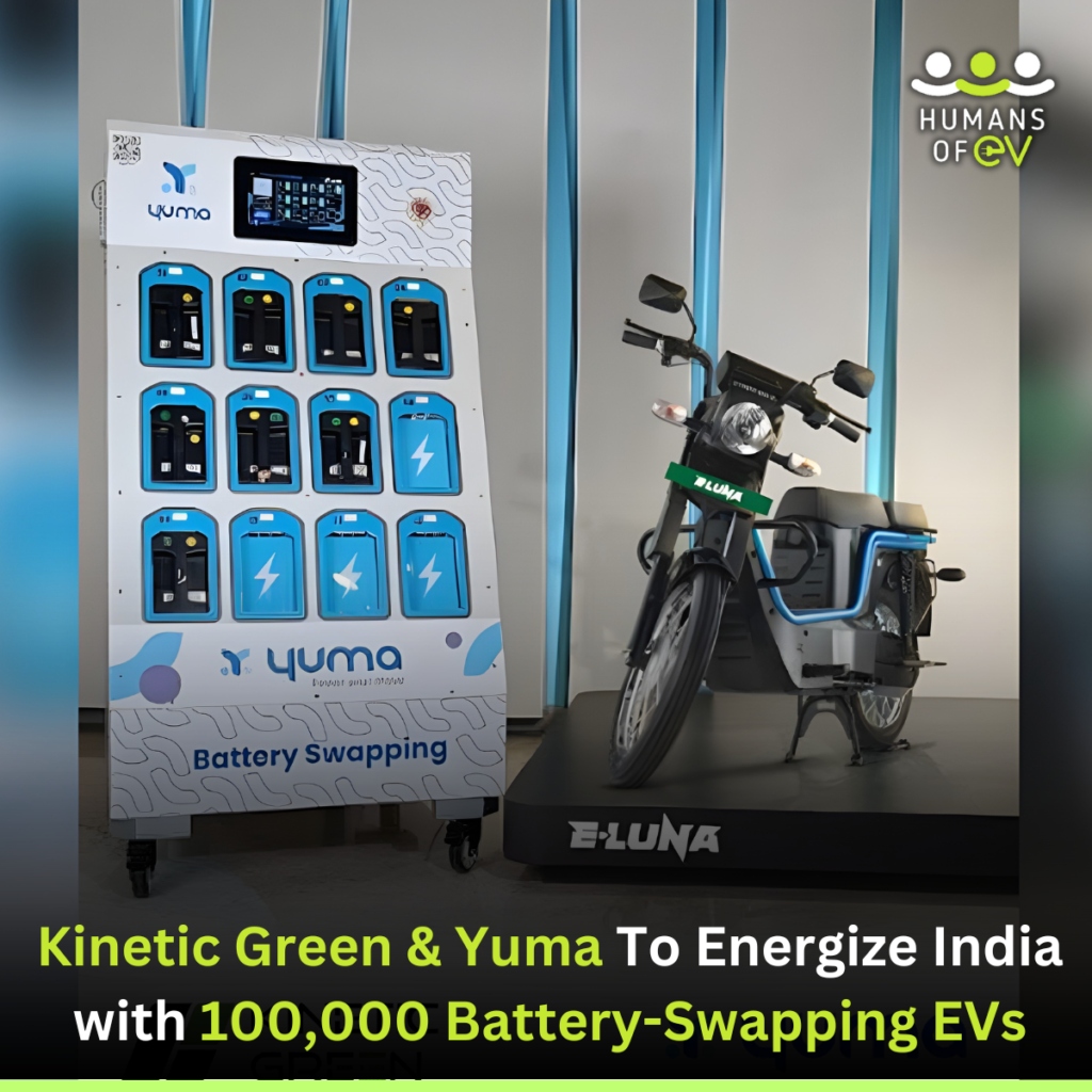 Kinetic Green and Yuma Energy battery-swapping partnership