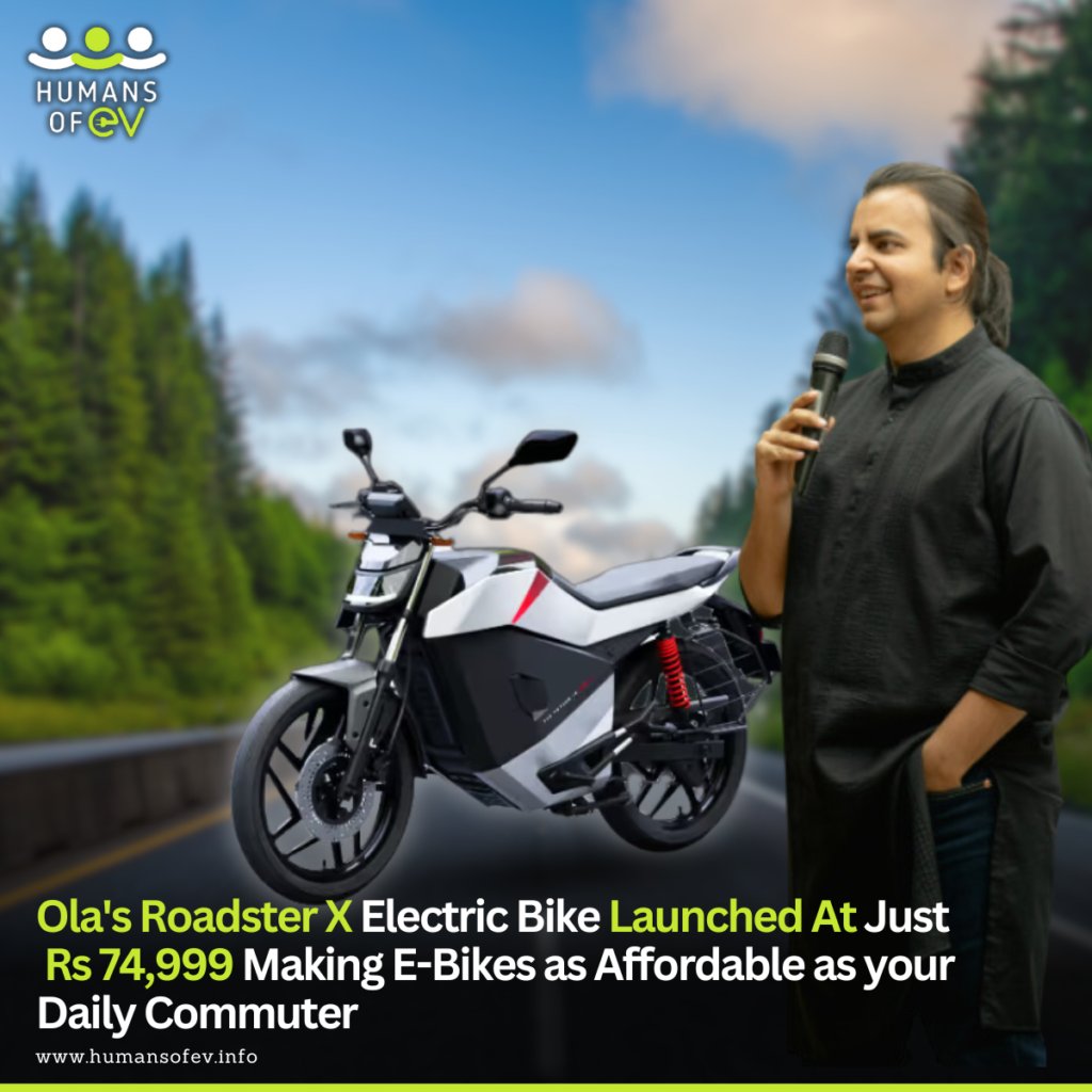 Ola Roadster X electric bike