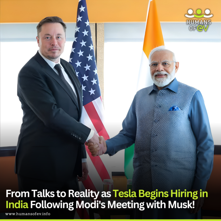 From Talks to Reality as Tesla Begins Hiring in India Following Modi's Meeting with Musk!