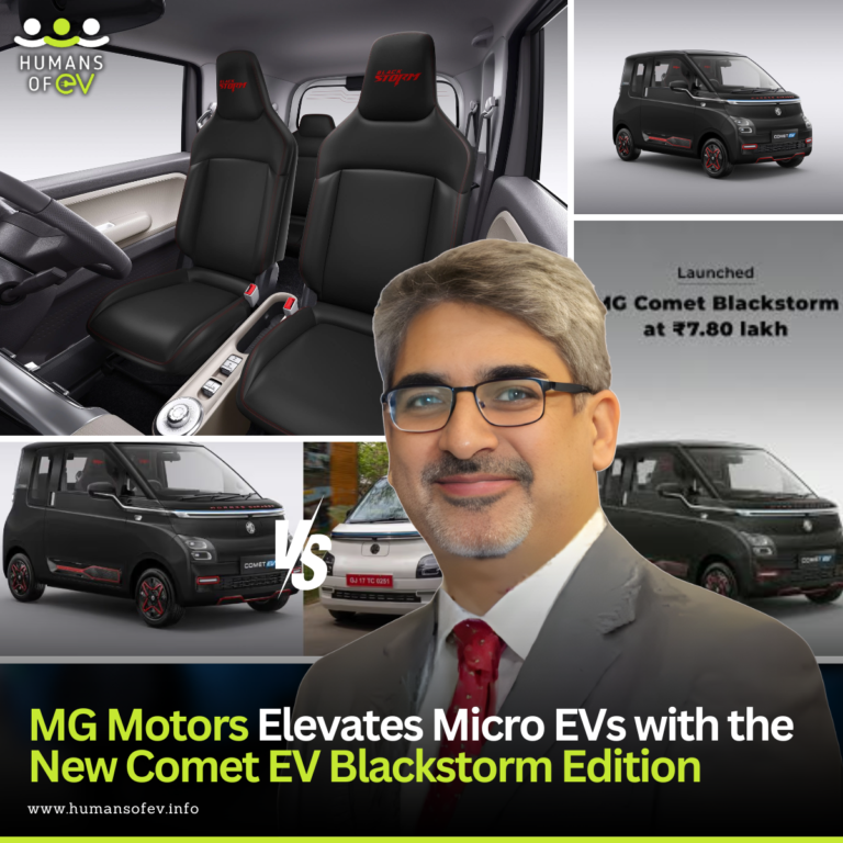 MG Comet EV Blackstorm Edition price
