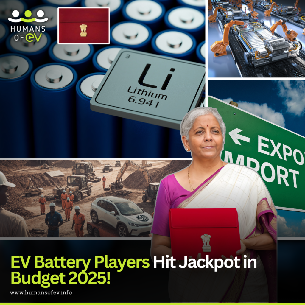 India removes customs duty on waste EV batteries and critical mineral scraps in Budget 2025, boosting domestic recycling capabilities and strengthening the EV supply chain. Learn how this impacts the industry.