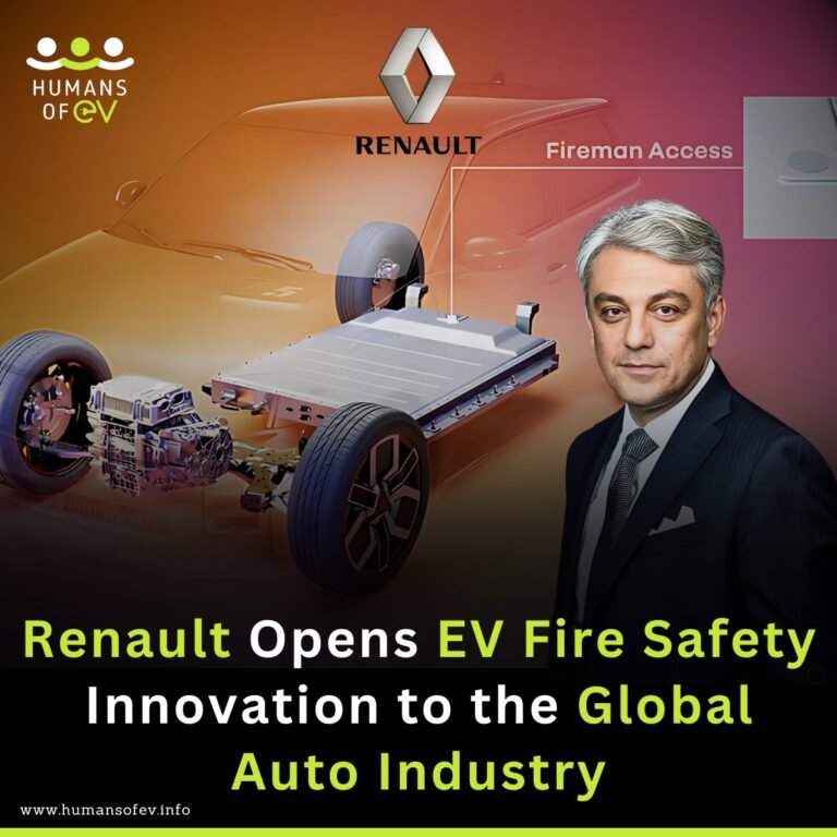 "Renault Fireman Access EV fire safety"