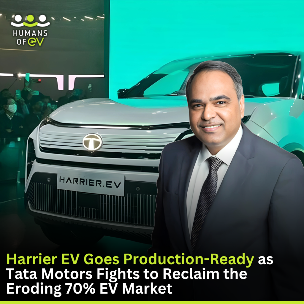 Tata Motors Harrier EV production