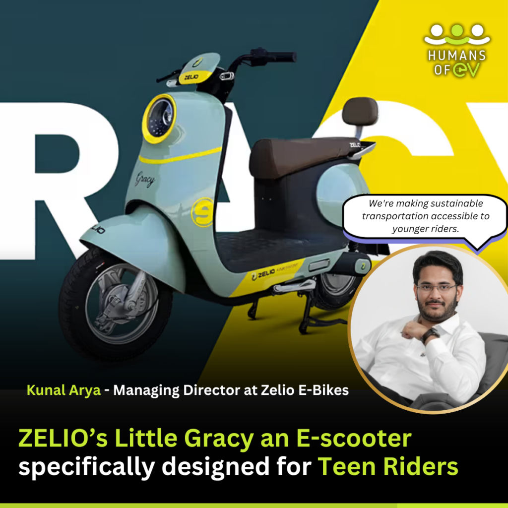 an electric scooter specifically designed for riders between 10 and 18 years old