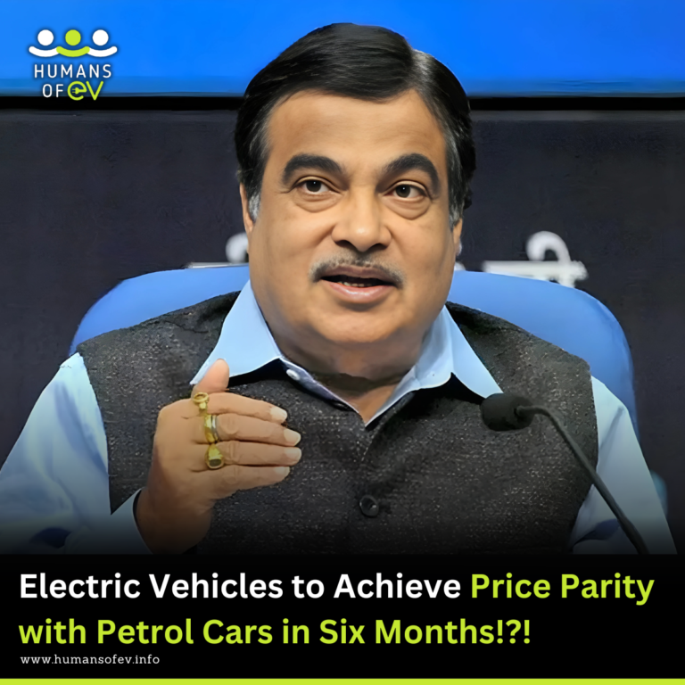 Union Minister Nitin Gadkari announces electric vehicles will reach price parity with petrol cars within six months, signaling a potential inflection point for India's EV market driven by policy changes and technology advances.