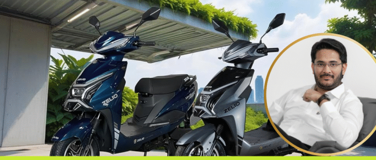 Zelio E-Mobility Launches Electric Scooter with Six Battery Variants