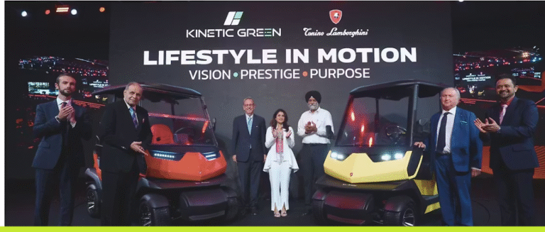 Kinetic Green and Tonino Lamborghini Launch Luxury Electric Golf