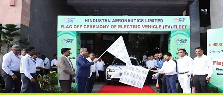 HAL Flagged off Ceremony of EV Fleet