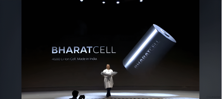 Ola’s proprietary 4680 Bharat cell