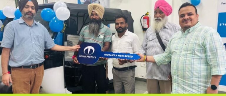 Terra Motors Launches L5 Electric Auto in Amritsar