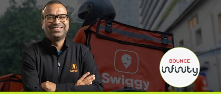 Swiggy partnership with Bounce Infinity