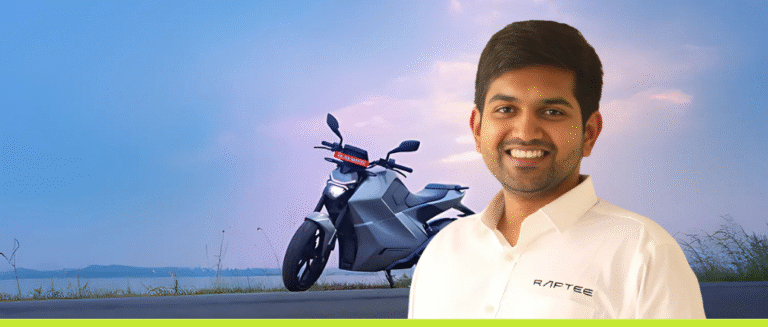 Dinesh Arjun, CEO & Co-Founder of Raptee.HV