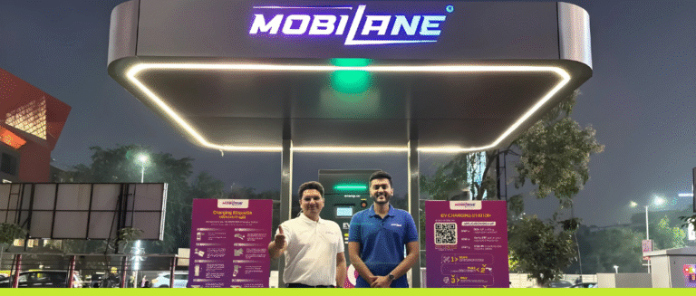 EVamp Technologies Co-founders Devansh Shah and Gunjan Mehta