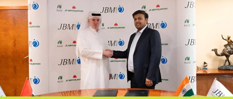 JBM Electric Vehicles partnership with Al Habtoor Motors