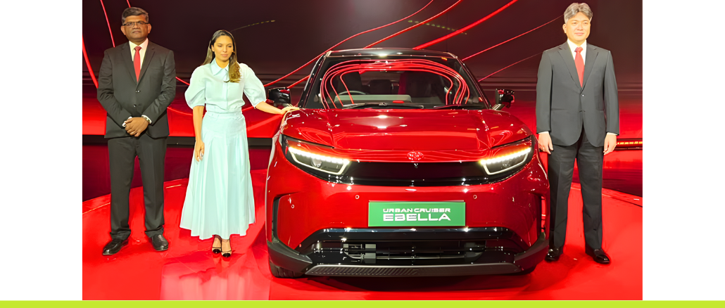 Toyota launches Urban Cruiser Ebella first BEV SUV in India with up to ...